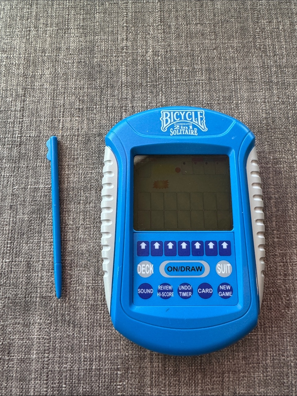Bicycle Illuminated 2 in 1 Solitaire electronic game